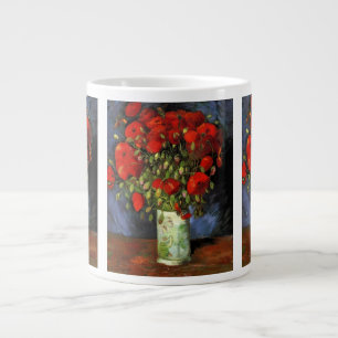 Vase with Red Poppies by Vincent van Gogh Giant Coffee Mug