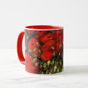 Vase with Red Poppies by Vincent van Gogh Mug