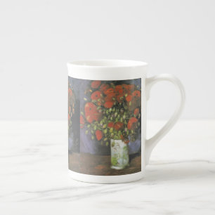 Vase with Red Poppies Vincent van Gogh Bone China Mug