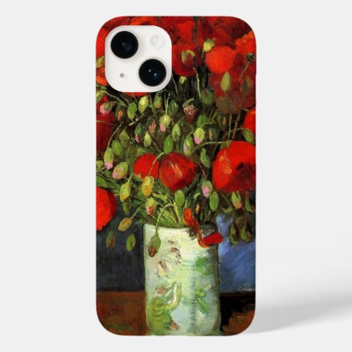 Vase with Red Poppies  Vincent Van Gogh Case_Mate iPhone 14 Case