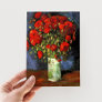 Vase with Red Poppies | Vincent Van Gogh Postcard