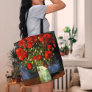 Vase with Red Poppies | Vincent Van Gogh Tote Bag
