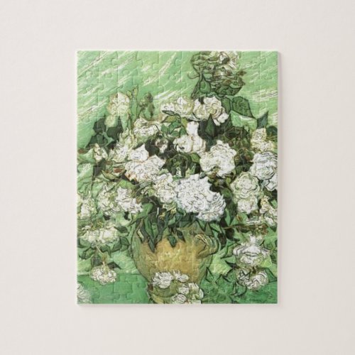 Vase with Roses _ Van Gogh Jigsaw Puzzle