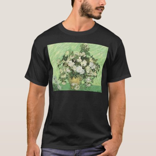 Vase with Roses _ Van Gogh T_Shirt