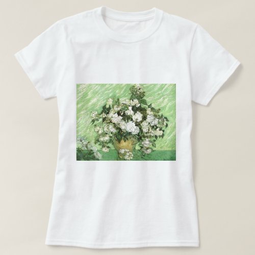 Vase with Roses _ Van Gogh T_Shirt
