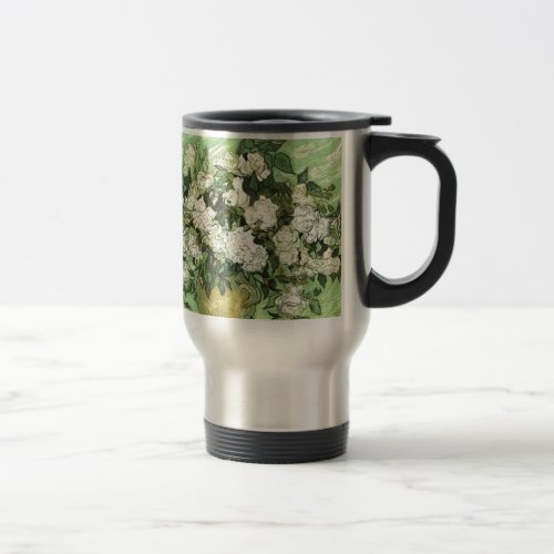 Vase with Roses _ Van Gogh Travel Mug