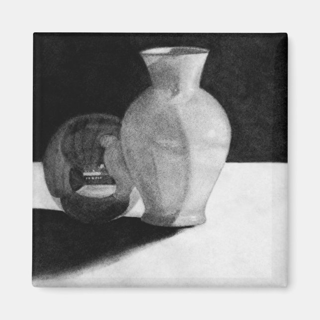 Vase with Sphere Magnet (Front)