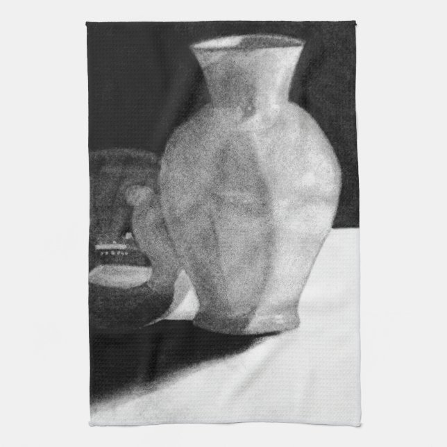 Vase with Sphere Towel (Vertical)