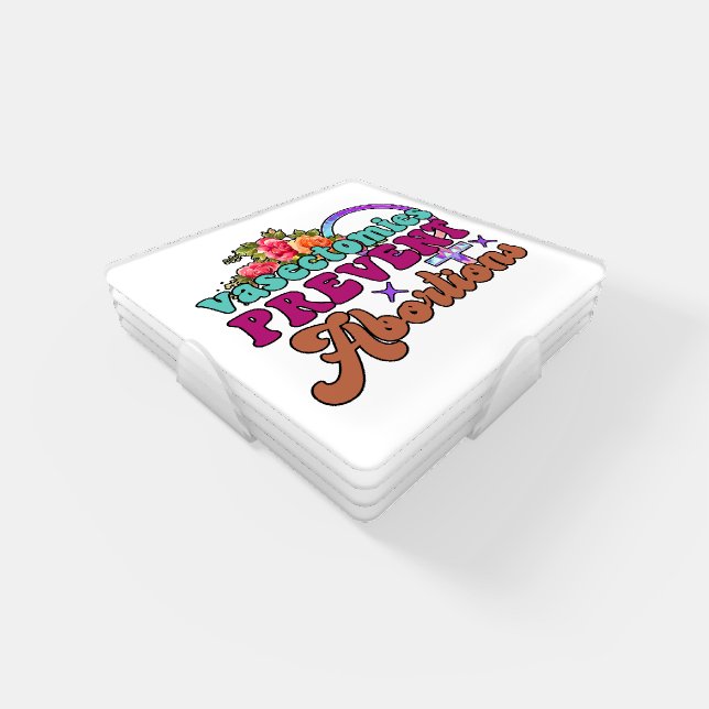 Vasectomies Prevent Abortions Coasters #2 (Set)