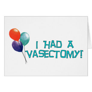Vasectomy Cards