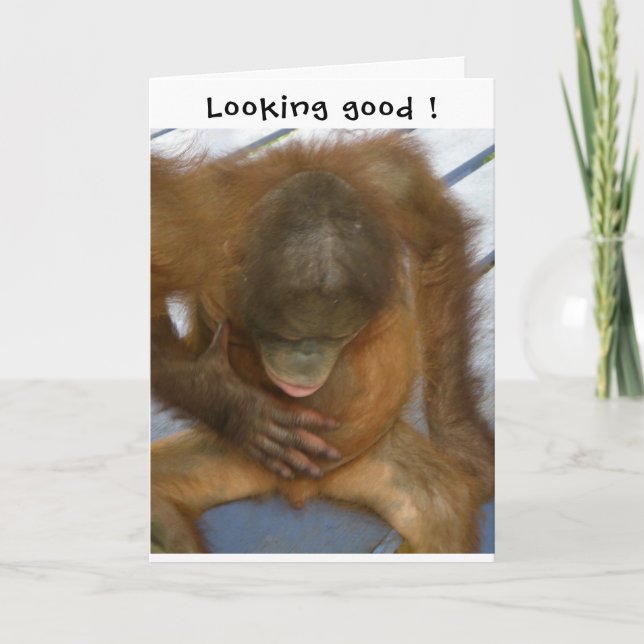 Vasectomy Looking Good Card (Front)