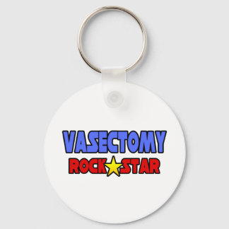 Vasectomy Rock Star Keychain