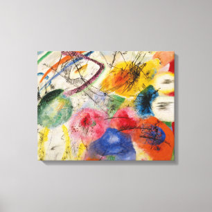 Vasily Kandinsky - Black Lines Canvas Print