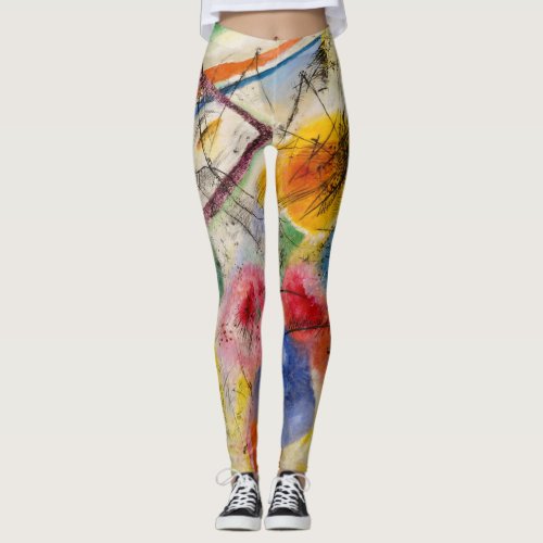 Vasily Kandinsky _ Black Lines Leggings