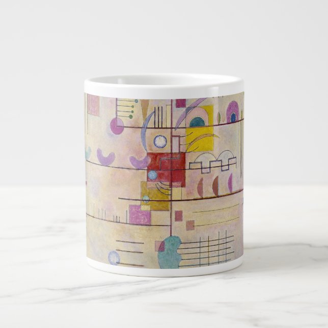 Vasily Kandinsky - Graceful Ascent Giant Coffee Mug (Front)