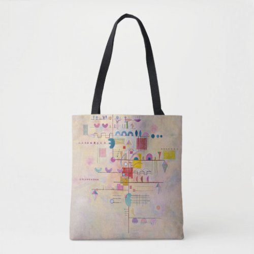 Vasily Kandinsky _ Graceful Ascent Tote Bag