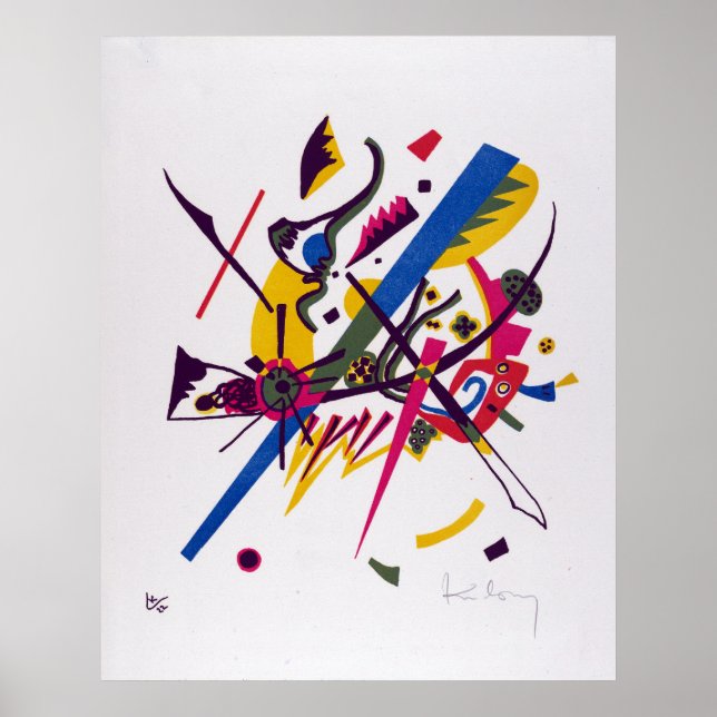 Vasily Kandinsky Small Worlds I Poster (Front)