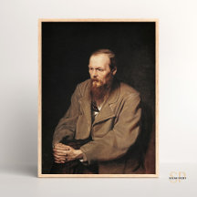 Vasily Perov Portrait of Fyodor Dostoyevsky Art