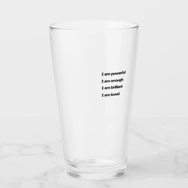 Vaso de Amor Glass (Front)