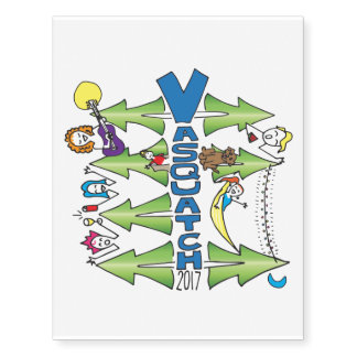Vasquatch 2017 - Temp Tattoo