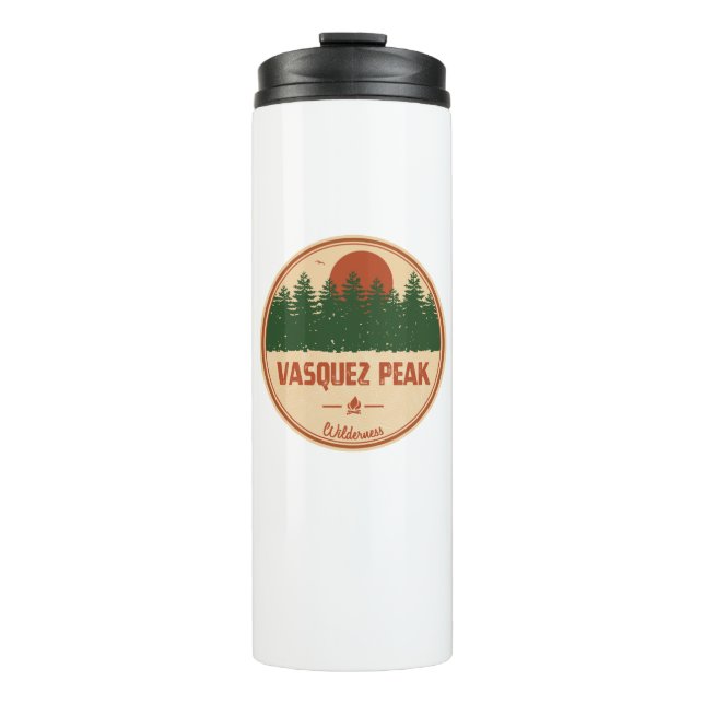 Vasquez Peak Wilderness Colorado Thermal Tumbler (Front)