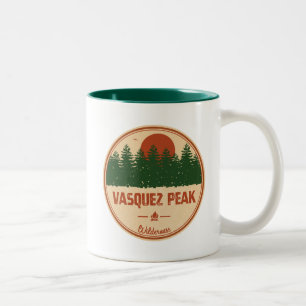 Vasquez Peak Wilderness Colorado Two-Tone Coffee Mug