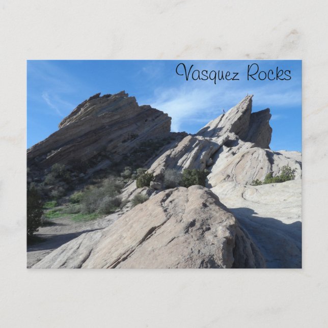 Vasquez Rocks, California Postcard (Front)