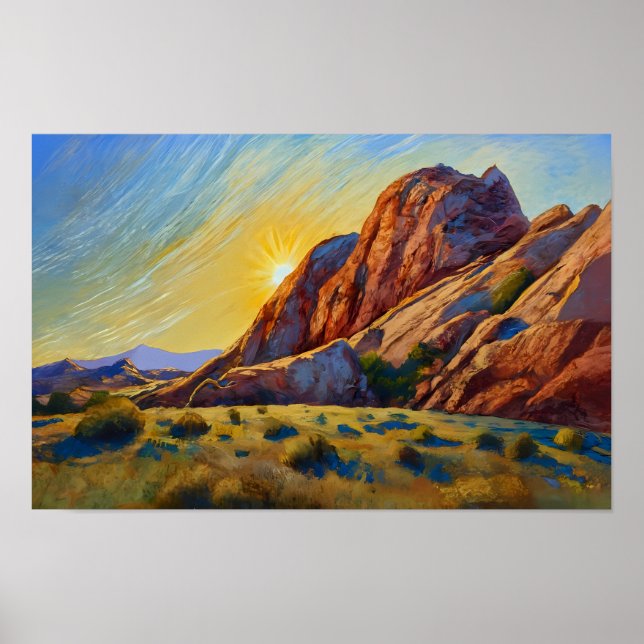 Vasquez Rocks - Poster (Front)