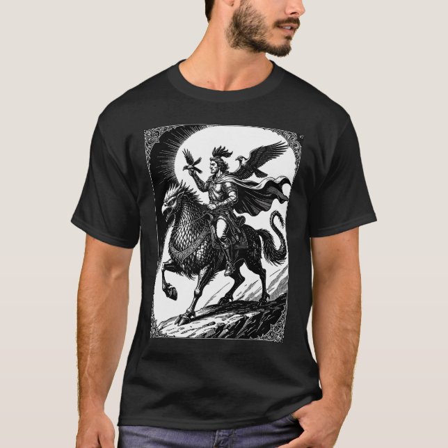 Vassago’s Wild Ride of Shadows T-Shirt (Front)
