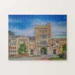 Vassar College Main Entrance In Ny Jigsaw Puzzle at Zazzle
