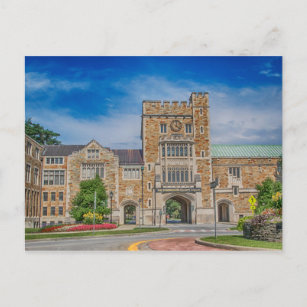 Vassar College Main Entrance in NY Postcard