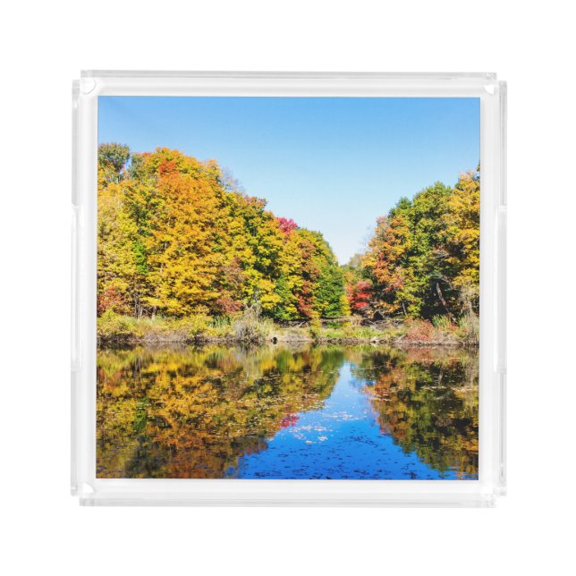 Vassar Farms Pond Acrylic Tray (Front)