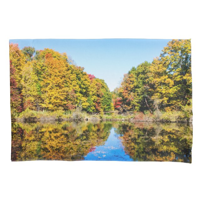 Vassar Farms Pond Pillowcase (Front)