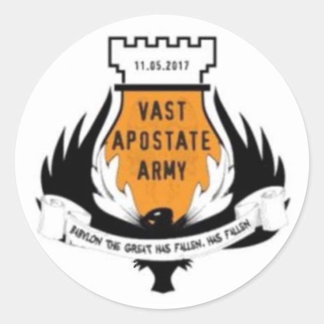 Vast Apostate Army Sticker (Front)