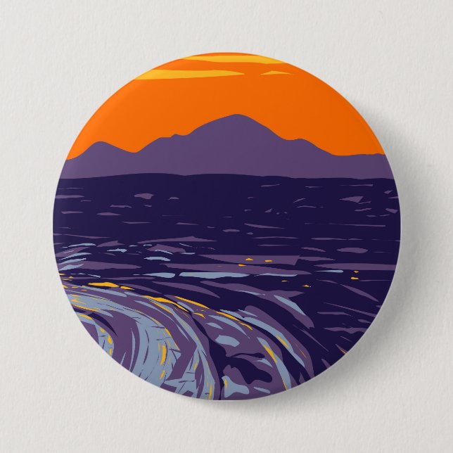 Vast Ocean of Lava Flows Button (Front)