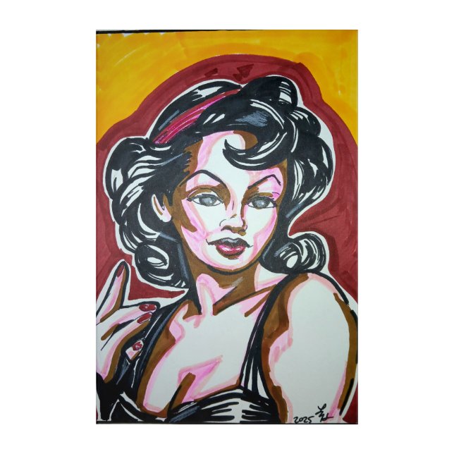 Vastia Acrylic Print (Front)