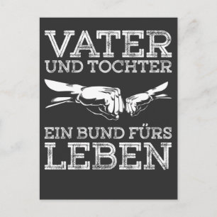 Vater Tochter Spruch Eltern Kind Postcard
