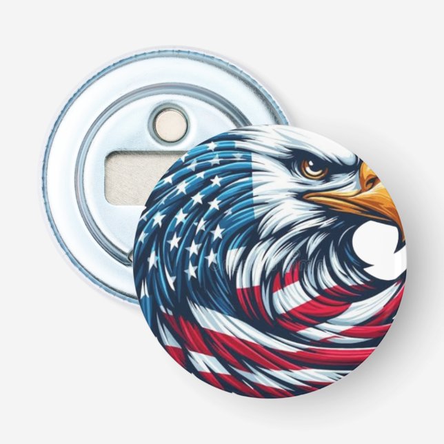 Vateran's Day | US flag keychain | 11 November Bottle Opener (Front)