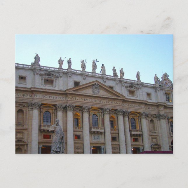 vatican building postcard (Front)