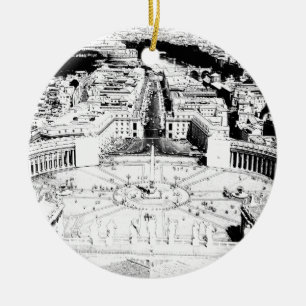 Vatican Ceramic Ornament