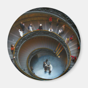 vatican circle stairs magnet