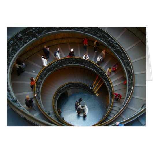 vatican circular stairs cards (Front Horizontal)