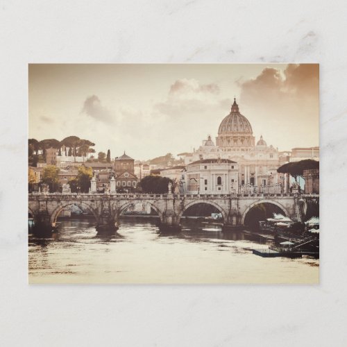 Vatican City Bridal Shower Game Postcard