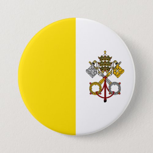 Vatican City Flag Button