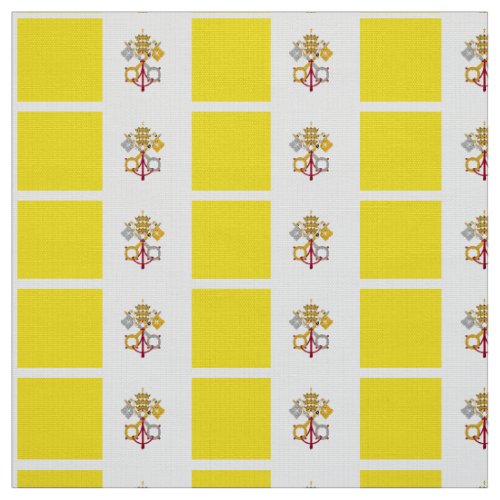 Vatican City flag Fabric