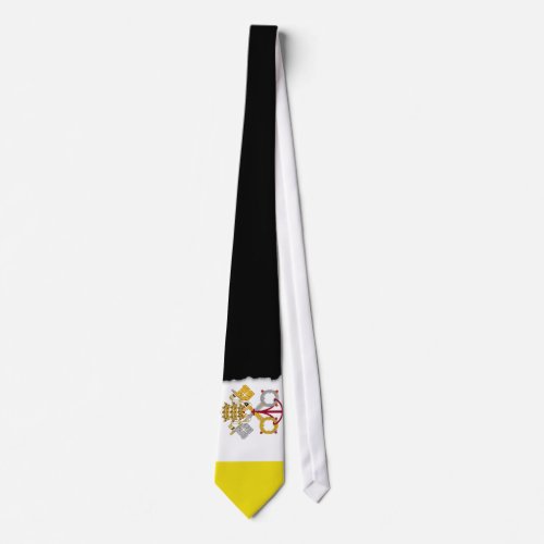 Vatican City flag Tie