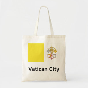 Vatican City Flag Tote Bag