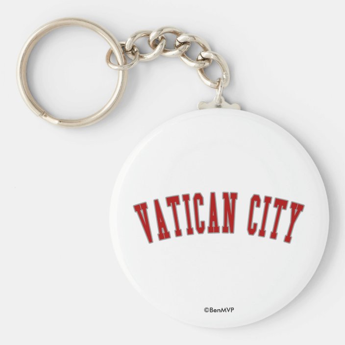 Vatican City Keychain
