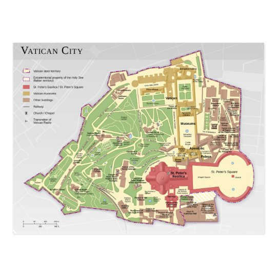 Vatican City Layout Diagram Map Postcard R78c7c94b339f44e8b6b41d1f1763f47e Vgbaq 8byvr 540 