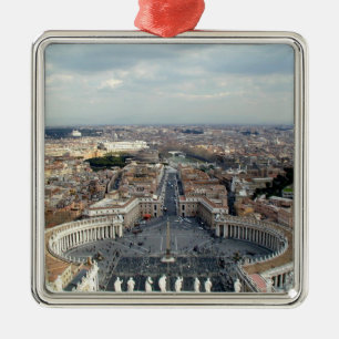 Vatican City Metal Ornament